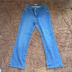 Women’s Lee Blue Bootcut Jeans “Just Below the Waist” Size 12 Medium